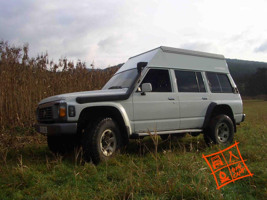 Aufstelldach Hubdach Nissan Patrol 4x4CAMP