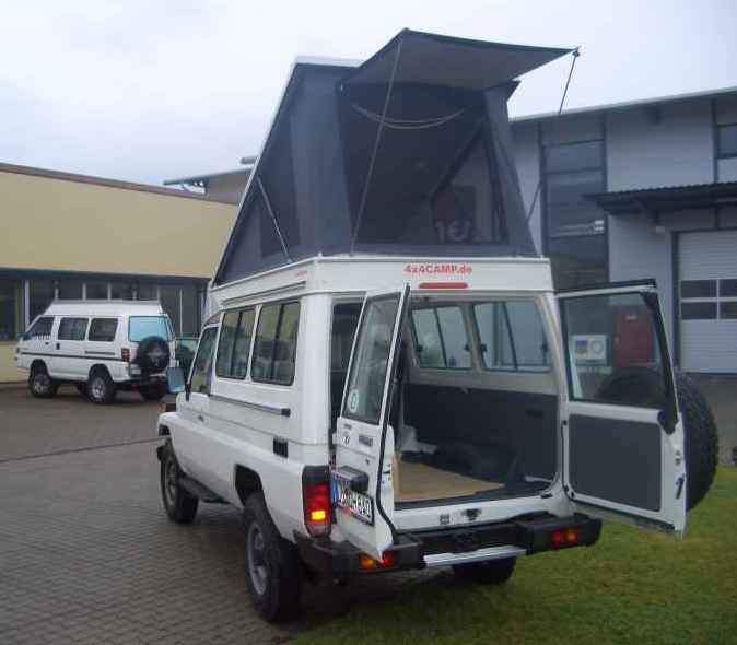 Aufstelldach Toyota Klappdach Toyota Hubdach Toyota